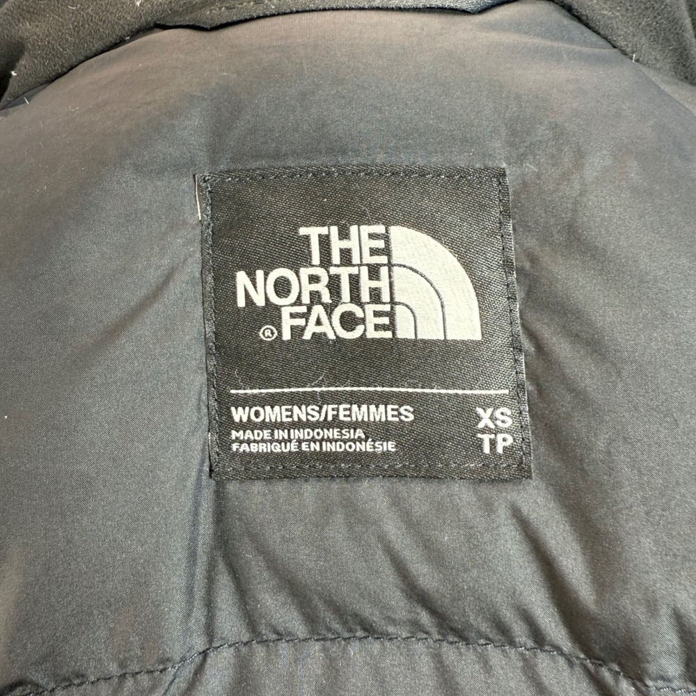 The North Face Womens Parka Winter Coat Faux Fur Trimmed Hood Black Size XS - Picture 8 of 15